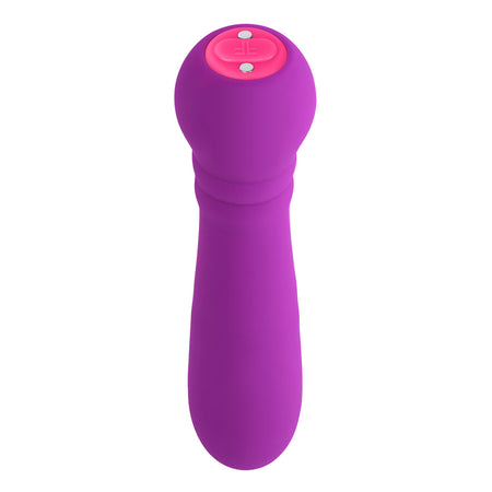 FemmeFunn Ultra Bullet Massager Rechargeable Silicone Vibrator Purple - Zateo Joy