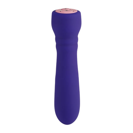 FemmeFunn Booster Bullet Massager Rechargeable Silicone Vibrator Dark Purple - Zateo Joy