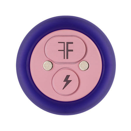 FemmeFunn Booster Bullet Massager Rechargeable Silicone Vibrator Dark Purple - Zateo Joy