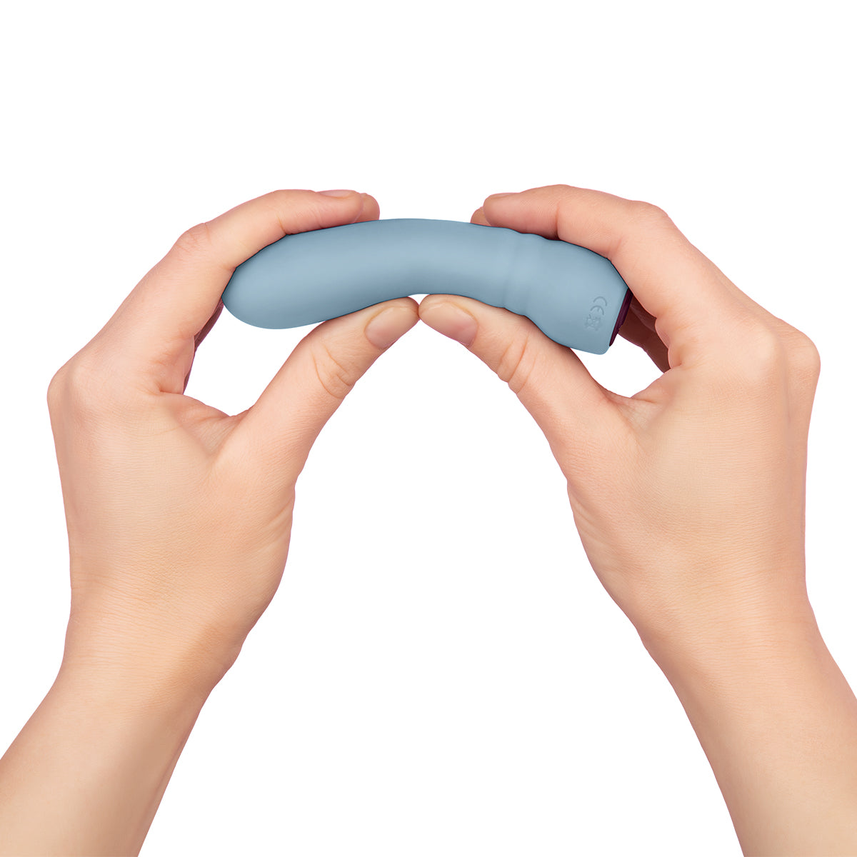 FemmeFunn Booster Bullet Massager Rechargeable Silicone Vibrator Light Blue - Zateo Joy