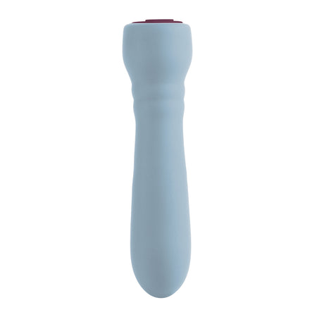 FemmeFunn Booster Bullet Massager Rechargeable Silicone Vibrator Light Blue - Zateo Joy