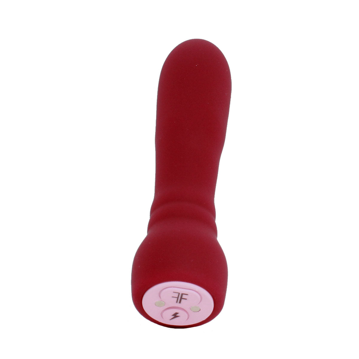 FemmeFunn Booster Bullet Massager Rechargeable Silicone Vibrator Maroon - Zateo Joy