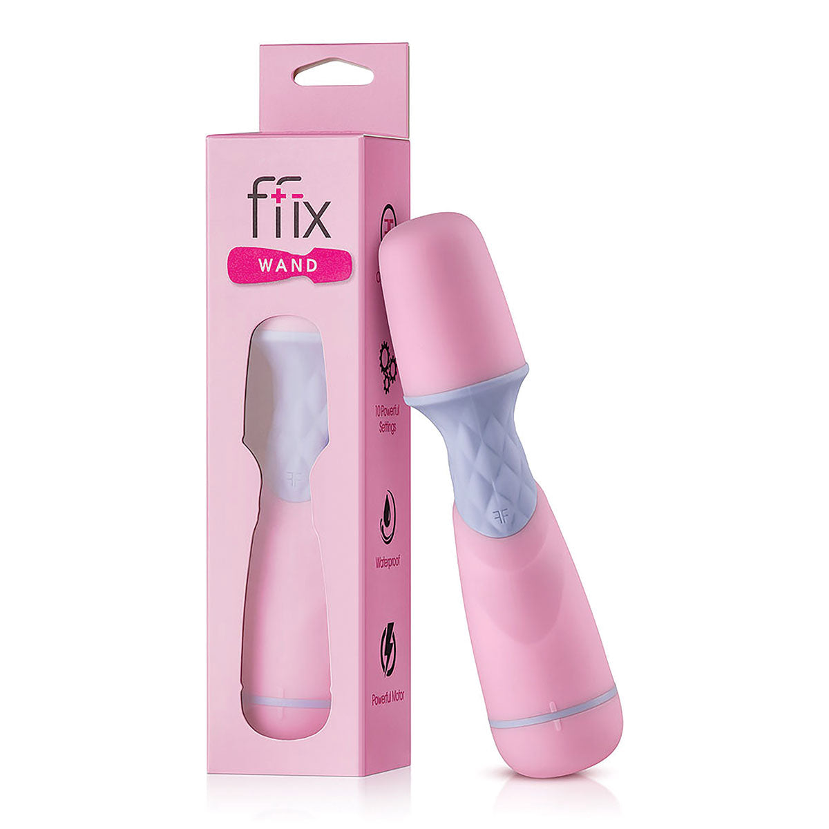 FemmeFunn FFIX Wand Waterproof Vibrator Pink - Zateo Joy