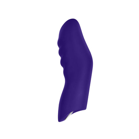 FemmeFunn Dioni Rechargeable Silicone Finger Vibrator Small Dark Purple - Zateo Joy