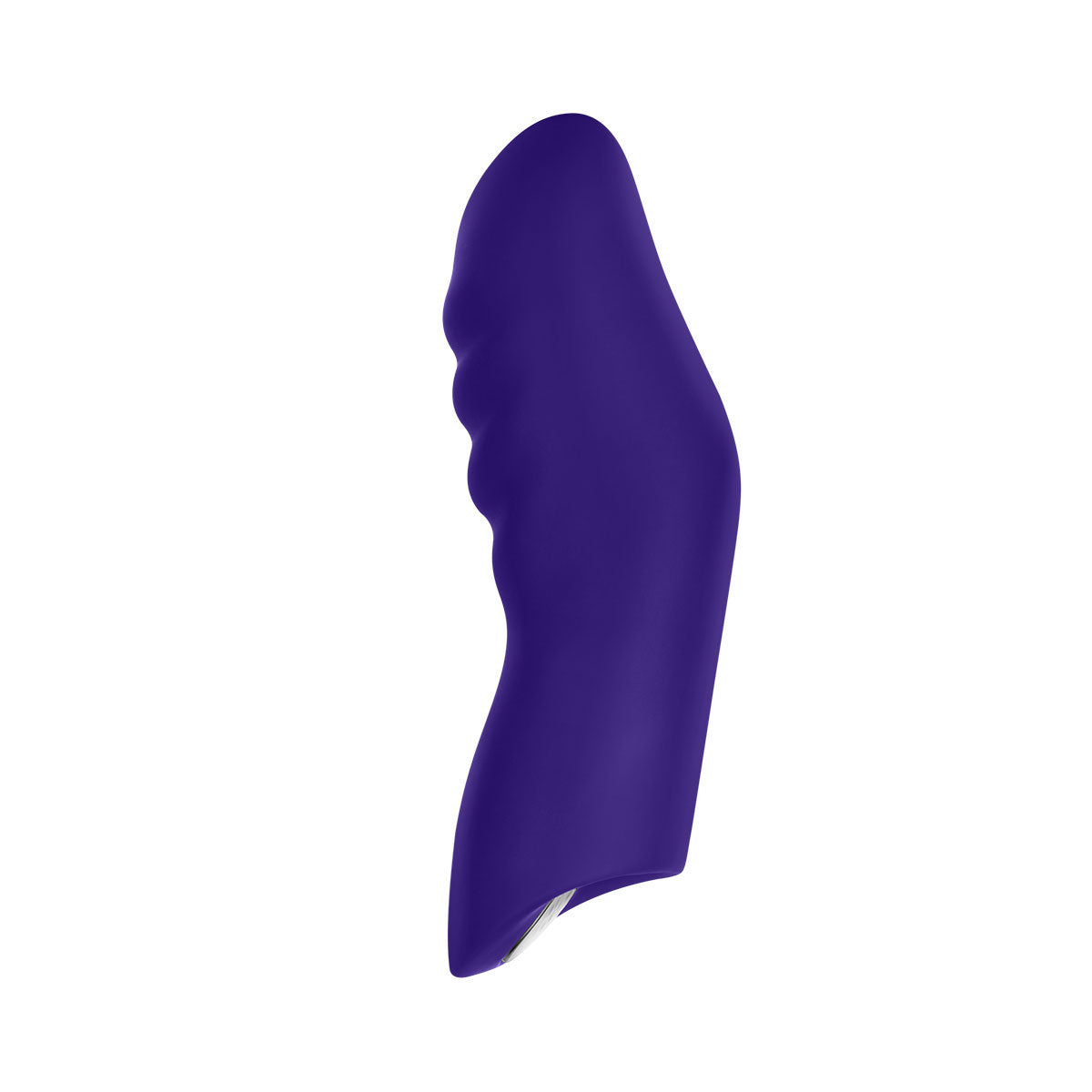 FemmeFunn Dioni Rechargeable Silicone Finger Vibrator Large Dark Purple - Zateo Joy