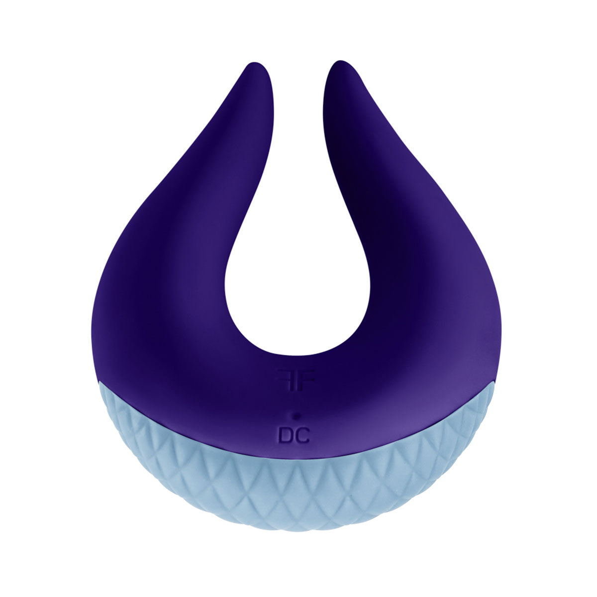 FemmeFunn Volea Rechargeable Silicone Fluttering Tip Vibrator Dark Purple - Zateo Joy