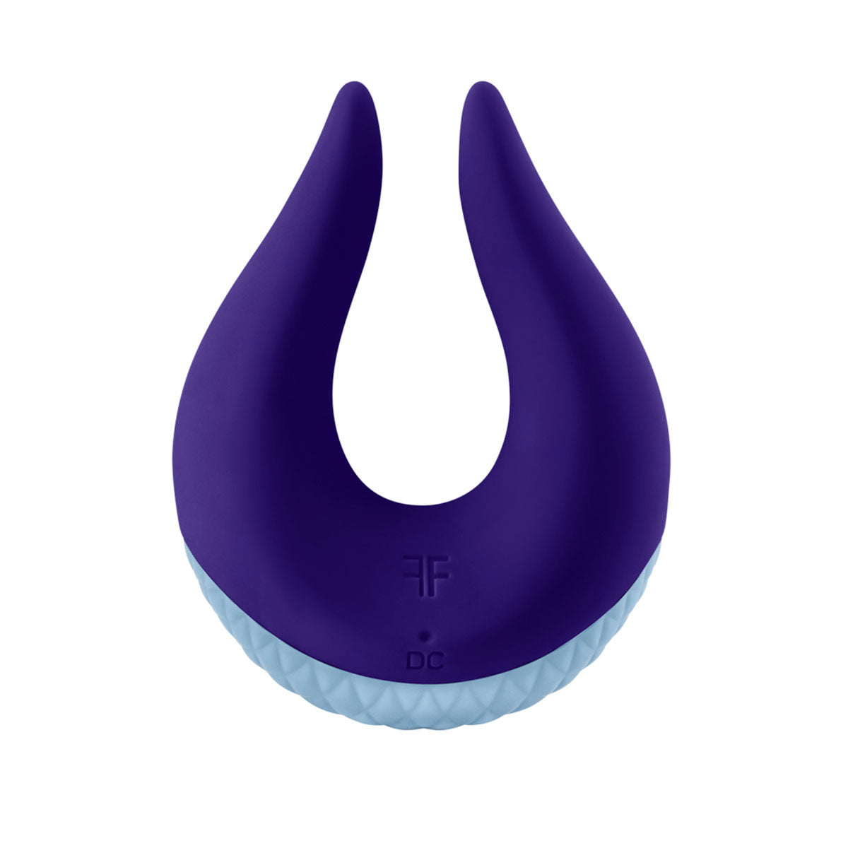 FemmeFunn Volea Rechargeable Silicone Fluttering Tip Vibrator Dark Purple - Zateo Joy