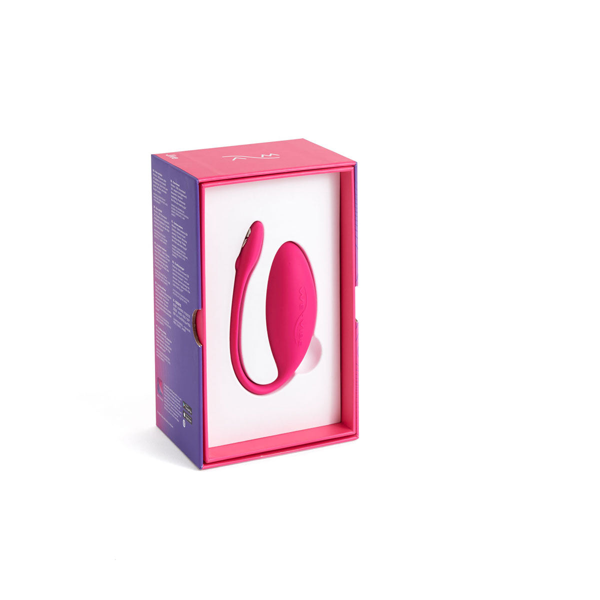 We-Vibe Jive Rechargeable Silicone Wearable Bluetooth Egg Vibrator Electric Pink - Zateo Joy