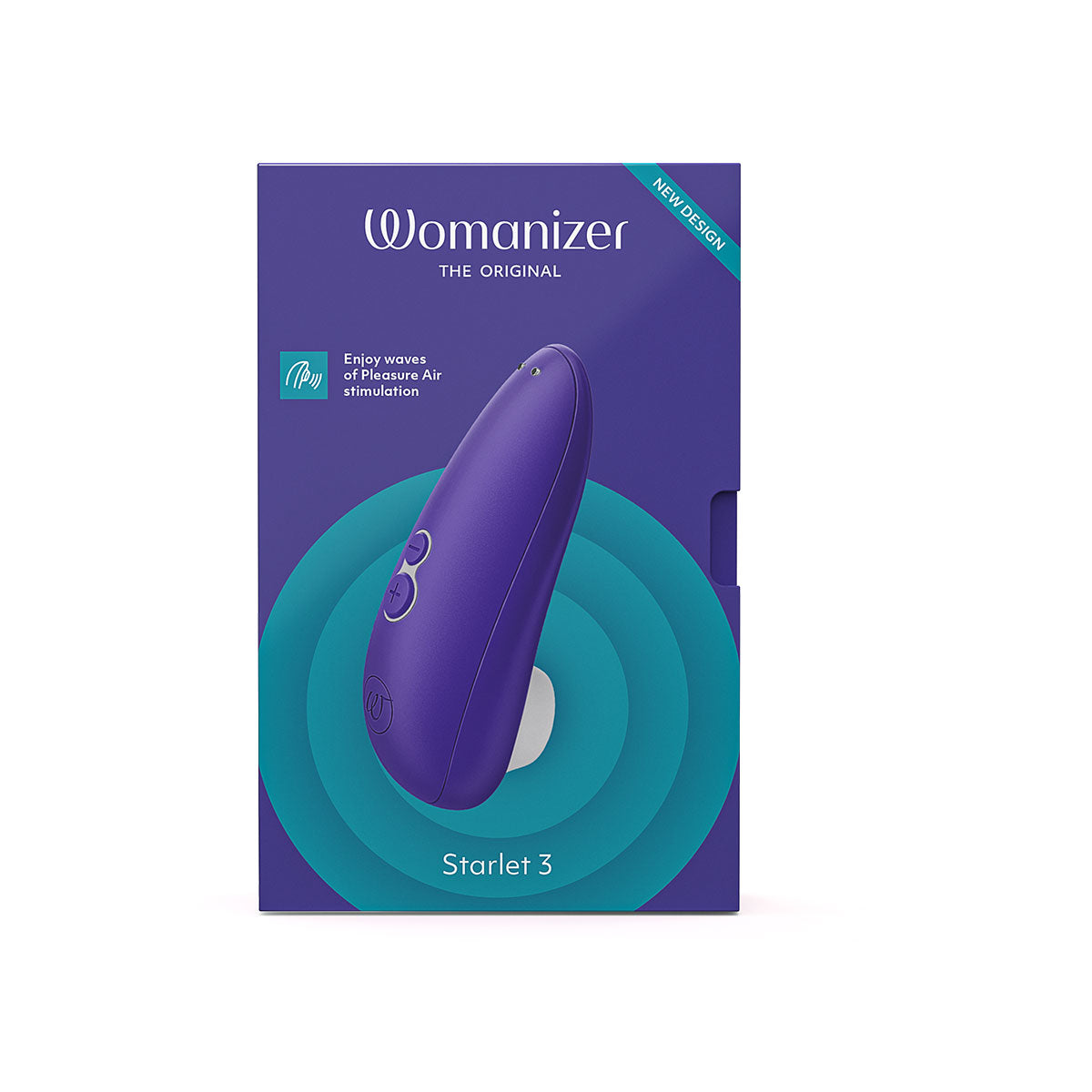 Womanizer Starlet 3 Rechargeable Silicone Compact Pleasure Air Clitoral Stimulator Indigo - Zateo Joy