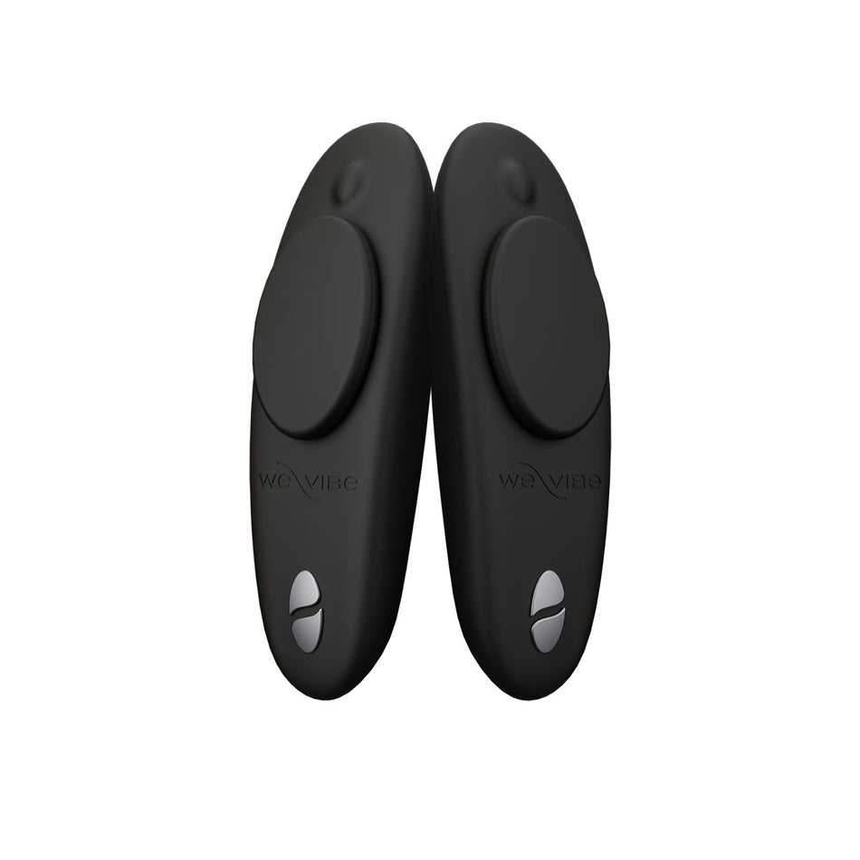 We-Vibe Tease Us Special Edition Wearable Clitoral Vibrators Set (Moxie & Moxie) Black - Zateo Joy