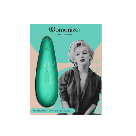 Womanizer x Marilyn Monroe Classic 2 Special Edition Pleasure Air Clitoral Stimulator Mint - Zateo Joy