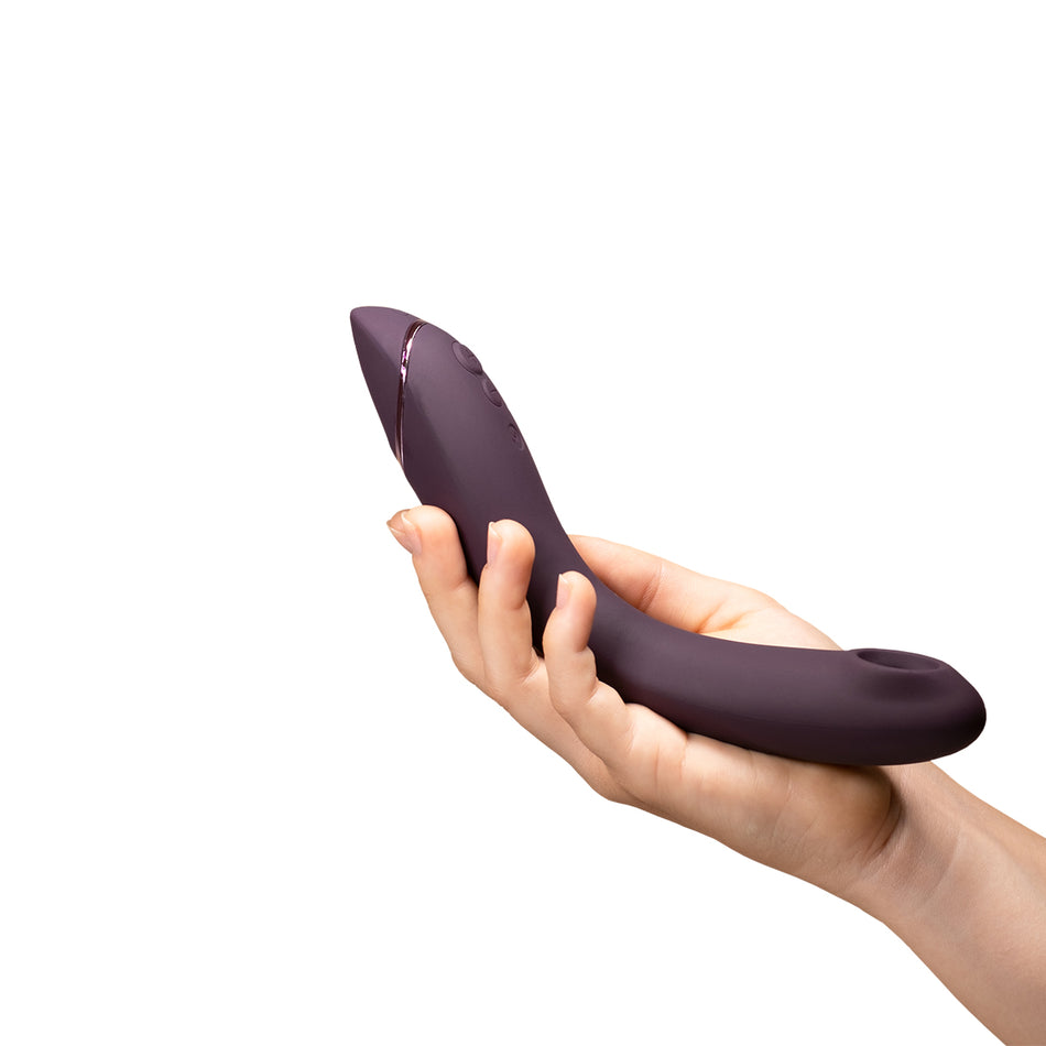 Womanizer OG Rechargeable G-Spot Pleasure Air Stimulator Aubergine - Zateo Joy