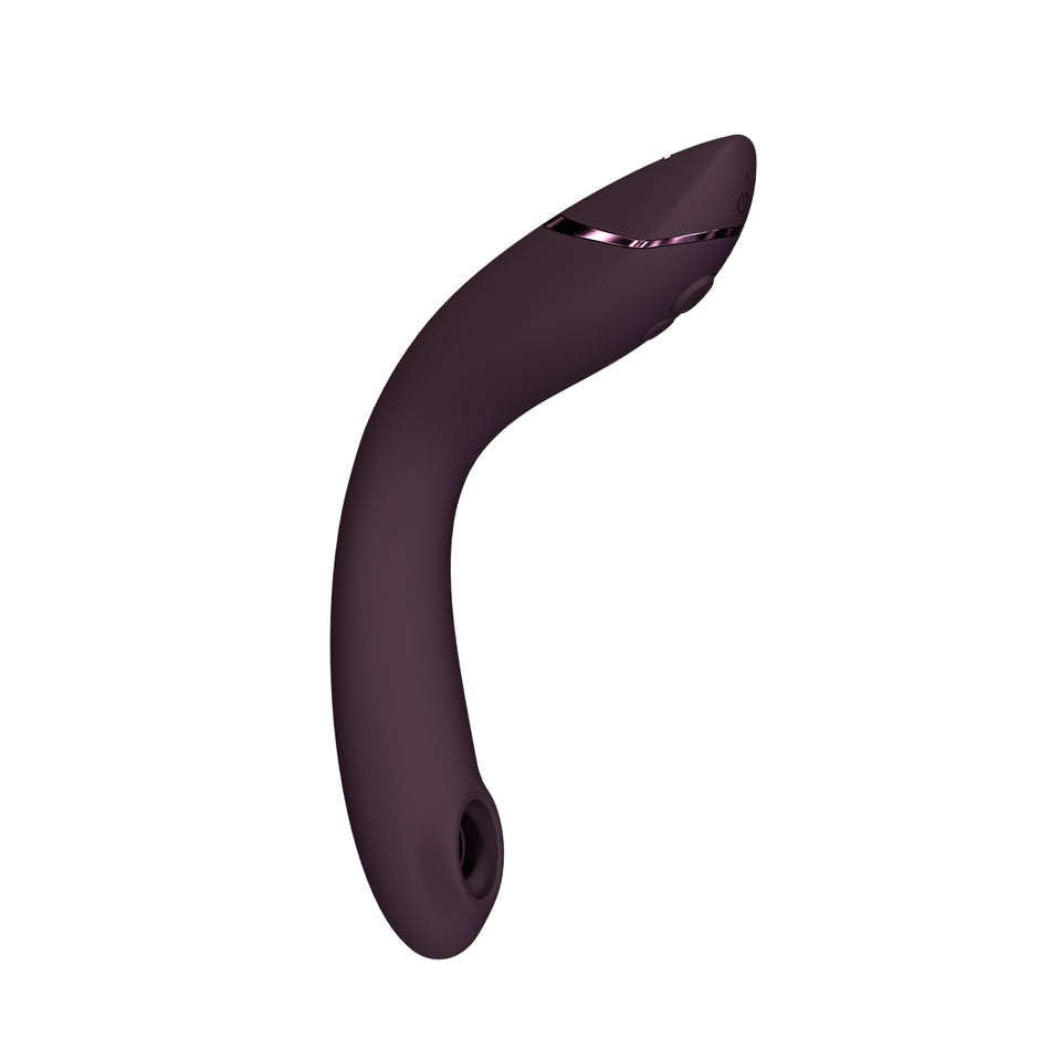 Womanizer OG Rechargeable G-Spot Pleasure Air Stimulator Aubergine - Zateo Joy