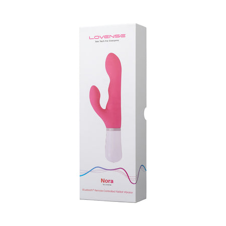 Lovense Nora Bluetooth Remote-Controlled Long-Distance Rabbit Vibrator - Zateo Joy