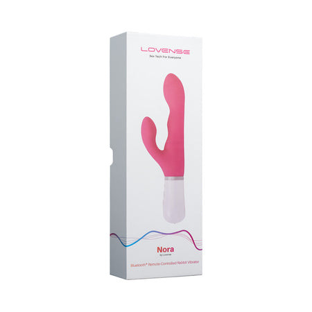 Lovense Nora Bluetooth Remote-Controlled Long-Distance Rabbit Vibrator - Zateo Joy