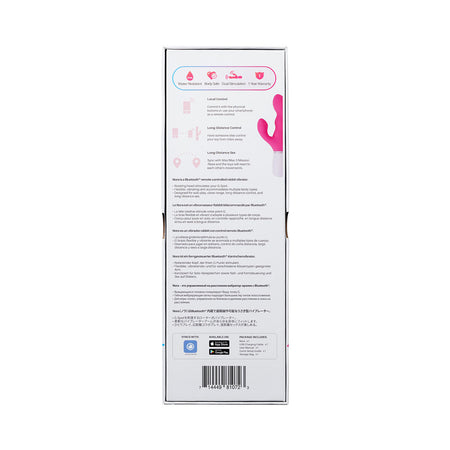 Lovense Nora Bluetooth Remote-Controlled Long-Distance Rabbit Vibrator - Zateo Joy