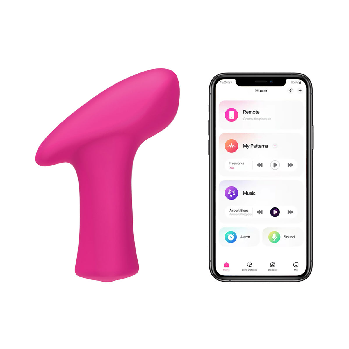 Lovense Ambi Bluetooth Programmable Bullet Vibrator - Zateo Joy