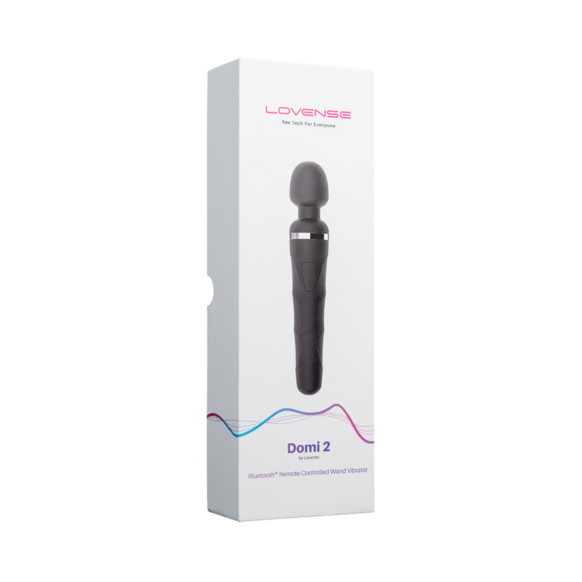 Lovense Domi 2 Bluetooth Programmable Wand Vibrator - Zateo Joy