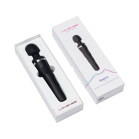 Lovense Domi 2 Bluetooth Programmable Wand Vibrator - Zateo Joy