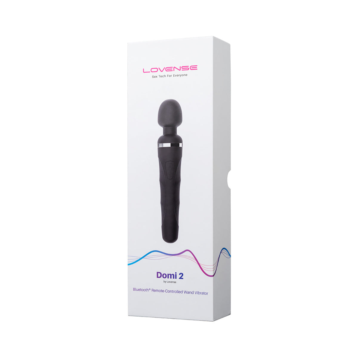 Lovense Domi 2 Bluetooth Programmable Wand Vibrator - Zateo Joy
