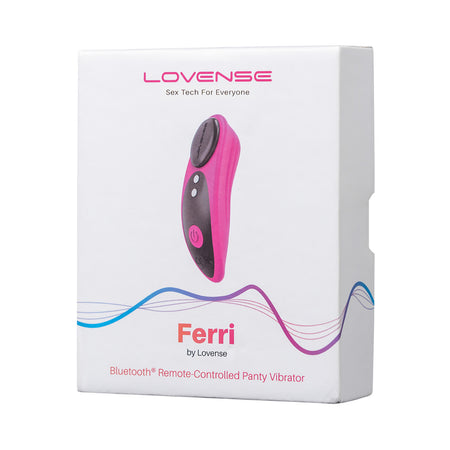 Lovense Ferri Bluetooth Remote-Controlled Panty Vibrator - Zateo Joy