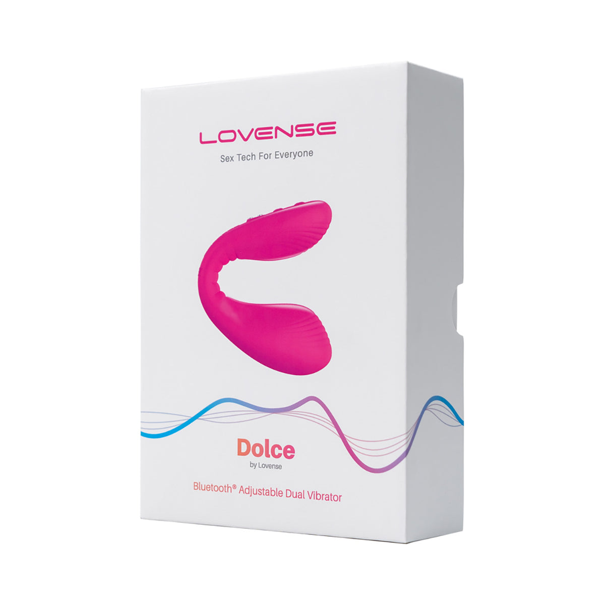 Lovense Dolce Bluetooth Adjustable Dual Vibrator - Zateo Joy