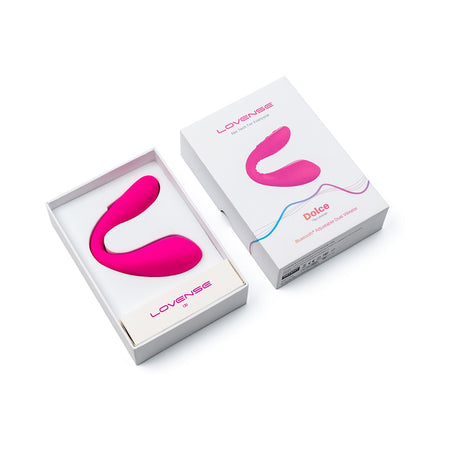 Lovense Dolce Bluetooth Adjustable Dual Vibrator - Zateo Joy