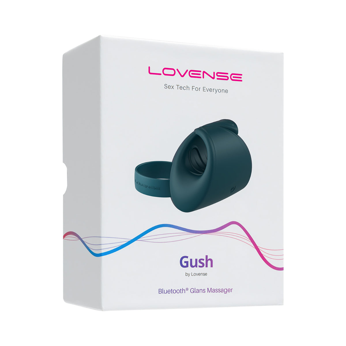 Lovense Gush Bluetooth Glans Massager and Masturbator - Zateo Joy