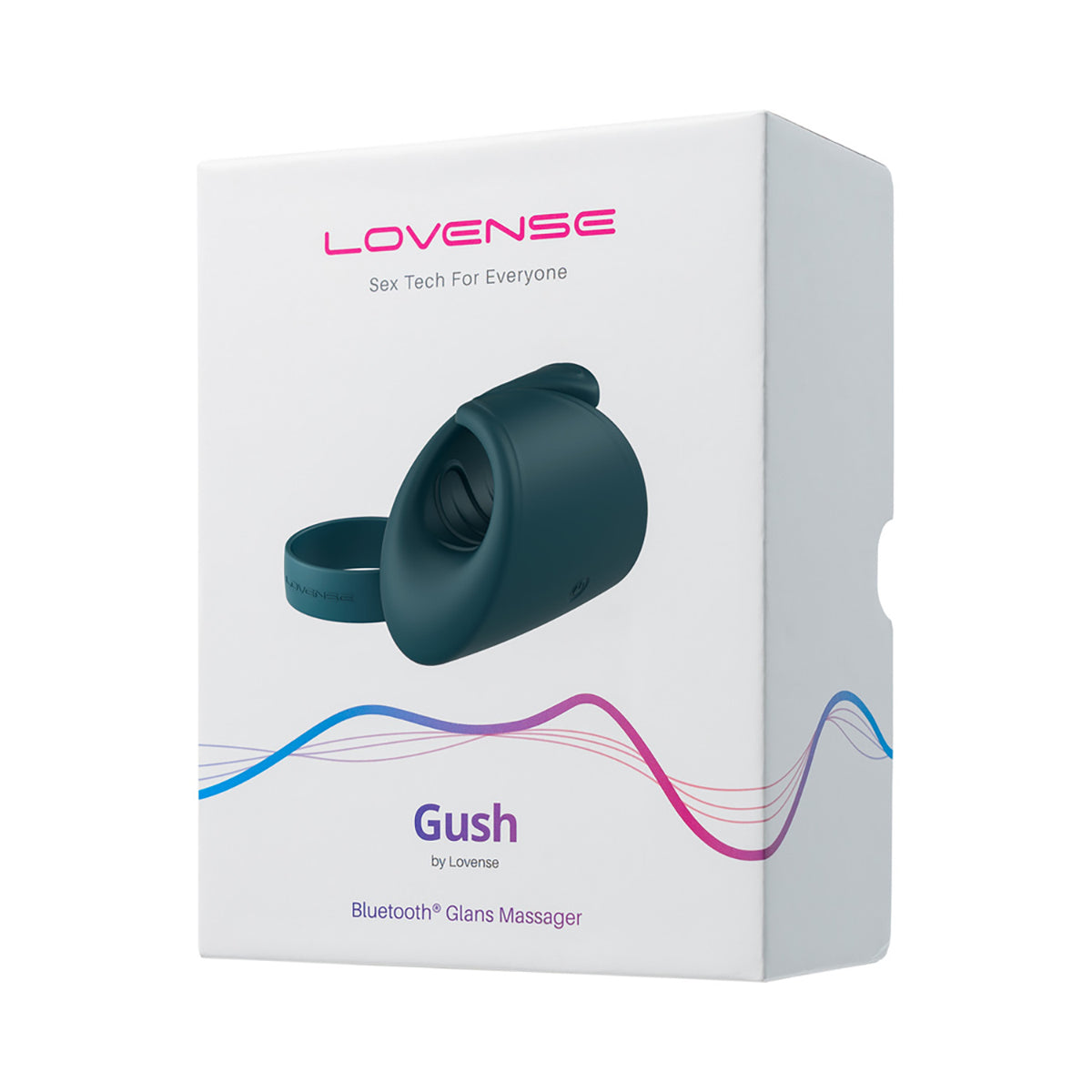 Lovense Gush Bluetooth Glans Massager and Masturbator - Zateo Joy