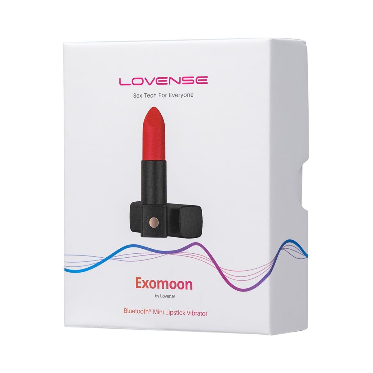 Lovense Exomoon Bluetooth Mini Lipstick Vibrator - Zateo Joy